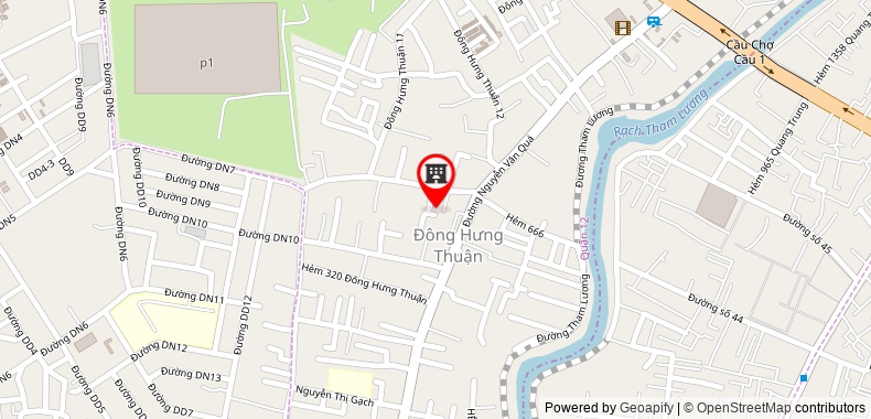 Bản đồ đến địa chỉ Công Ty TNHH Giặt ủi Đại Thành Công