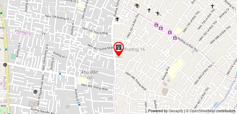 Map to An Binh Ngan Ha Educational Company Limited