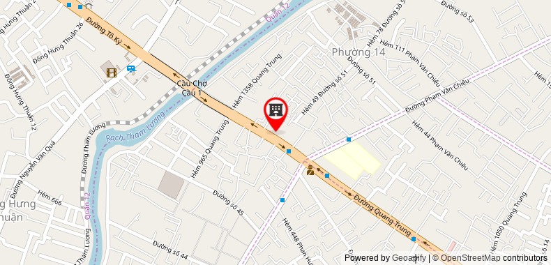 Map to Phuong Nam Development and Investment Consultant Service Trading Company Limited
