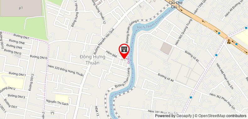 Map to Van Thinh Tien Company Limited