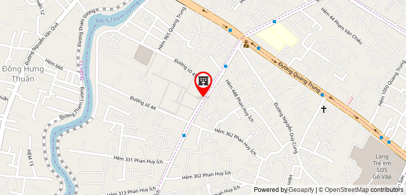 Map to Dinh Dan Trading Service Company Limited