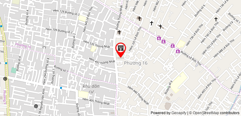 Bản đồ đến địa chỉ Công Ty TNHH Dịch Vụ Maid