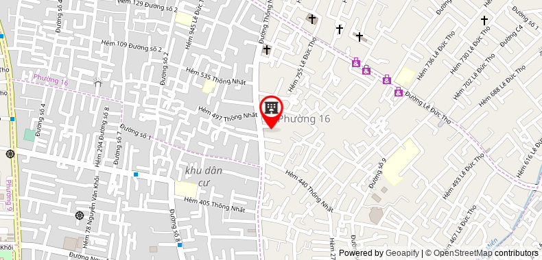 Map to Hoang Yen Natural Cosmetics Company Limited