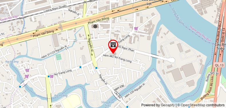 Map to Tinh Phu Qui Sports Construction Joint Stock Company