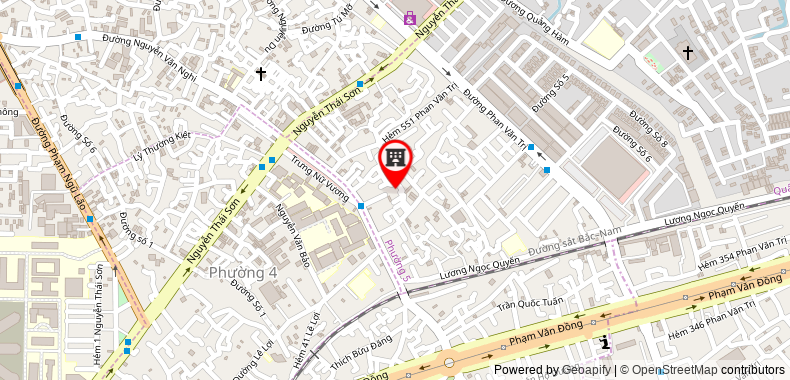 Map to Thien Dat Investment Service Trading Company Limited