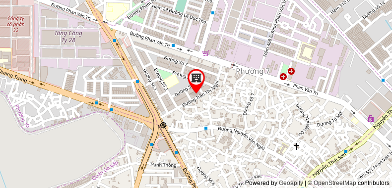 Map to Dr.anh Cosmetology Training Academy Company Limited