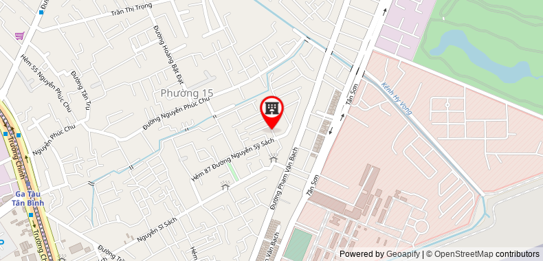 Map to Hoang Phan Real Estate Service Trading Company Limited