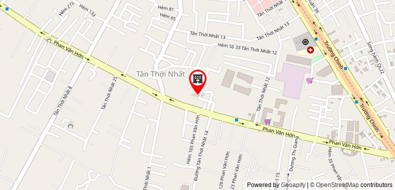 Map to Thai Thien Transport Service Company Limited