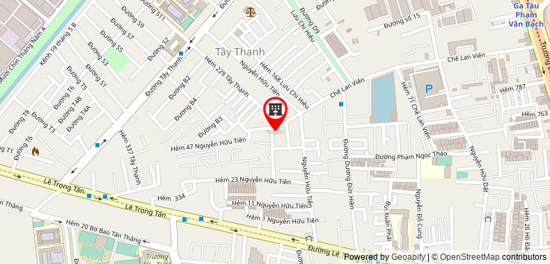 Map to Ngoc Anh Electrical Equipment Company Limited