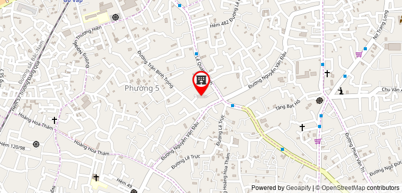 Map to Minh Trung Sport Exercises Entertainment Company Limited