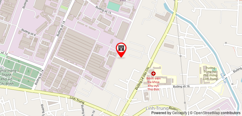 Map to Trieu An Construction & Business Investment Joint Stock Company