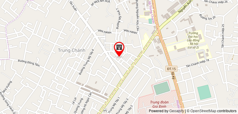Map to Hoang Kim Land Real Estate Investment Consulting Company Limited
