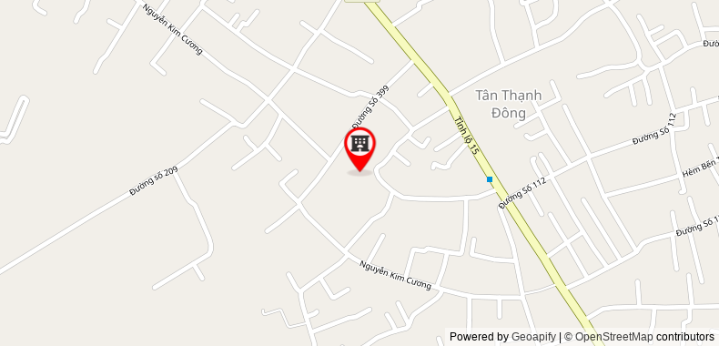 Map to Vo Thuat Hiep Toan Trainning Company Limited