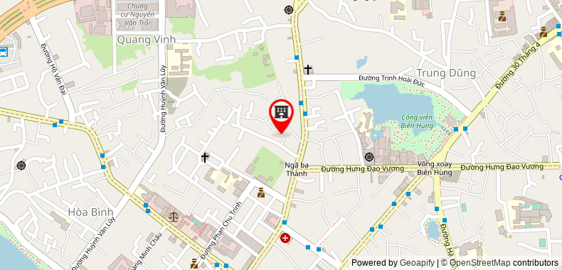 Map to Hoang Duy Tin Company Limited