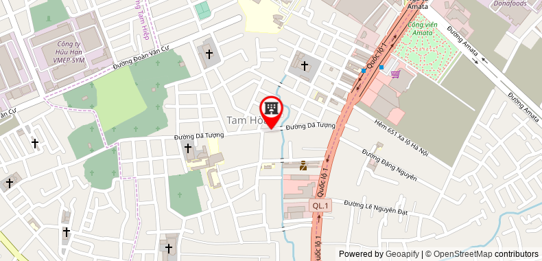 Bản đồ đến địa chỉ Công Ty TNHH Dầu Nhớt Hoàng Dũng