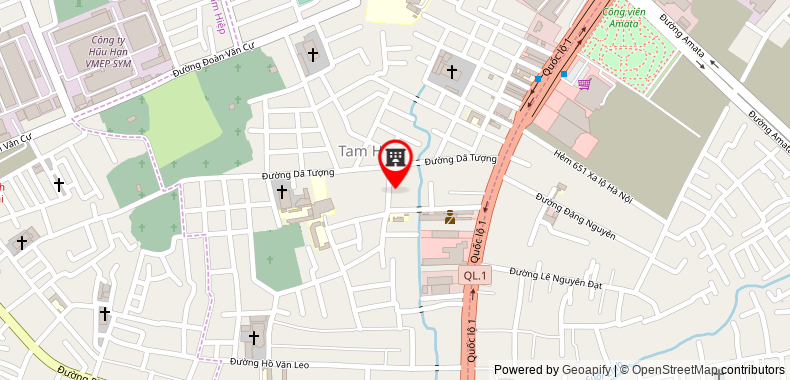 Bản đồ đến địa chỉ Công Ty TNHH Một Thành Viên Sản Xuất Thương Mại Dịch Vụ Vinh Phúc Lộc