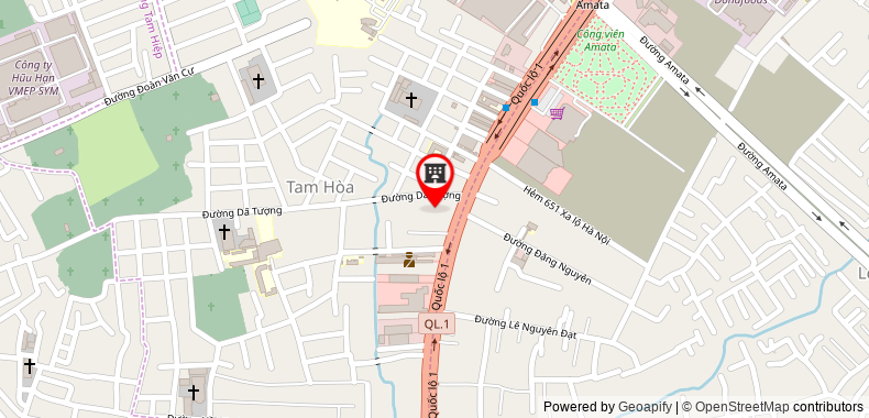 Bản đồ đến địa chỉ Công Ty TNHH TM DV Khả Minh Anh