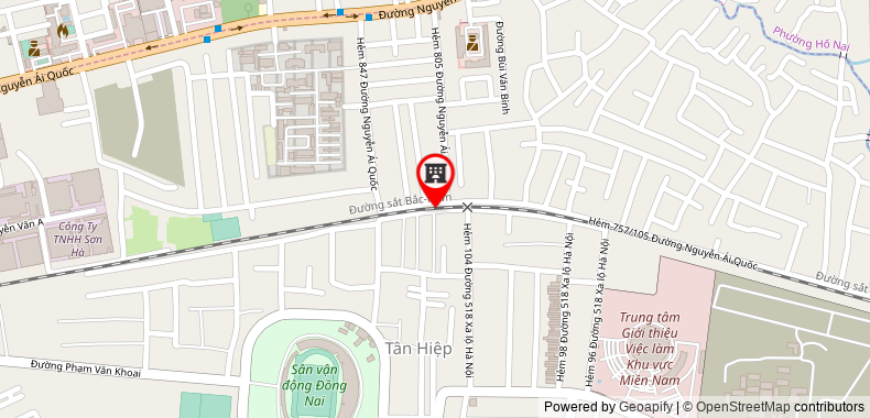Bản đồ đến địa chỉ Công Ty TNHH Giao Nhận Vận Tải Thương Mại Bảo Khang