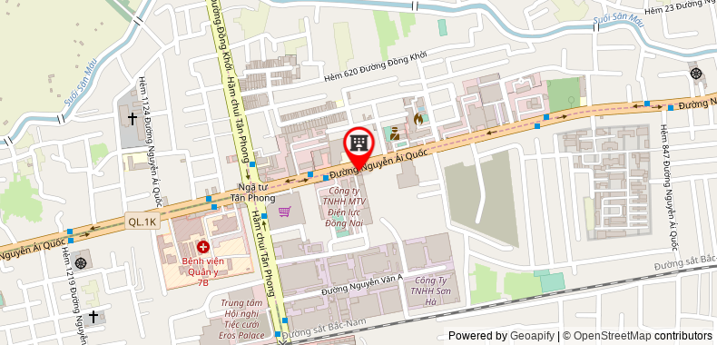 Bản đồ đến địa chỉ Công Ty TNHH Ngọc Hân Minh