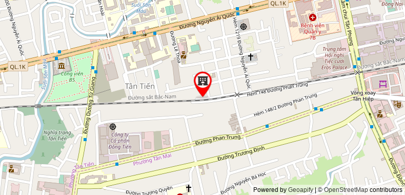 Bản đồ đến địa chỉ Công Ty TNHH Thương Mại Dịch Vụ Duy Kim Phát