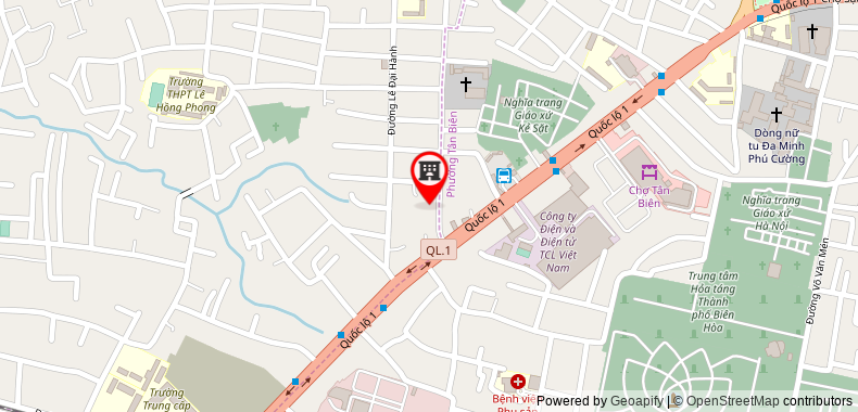 Map to Thuy Tien Dat Company Limited