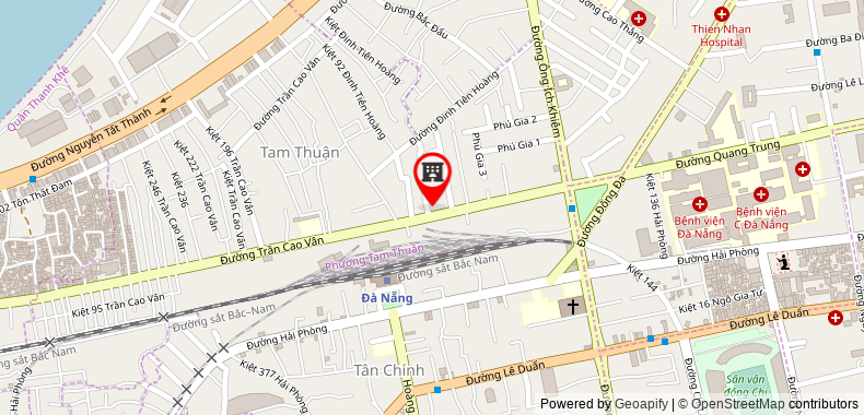 Map to Tin Thanh Nhan Hoa Trading Company Limited