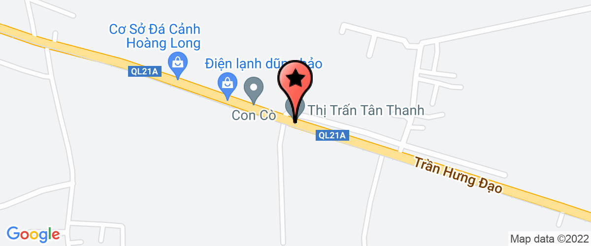 Map to Hai Nam Viet Commercial and Develop Joint Stock Company