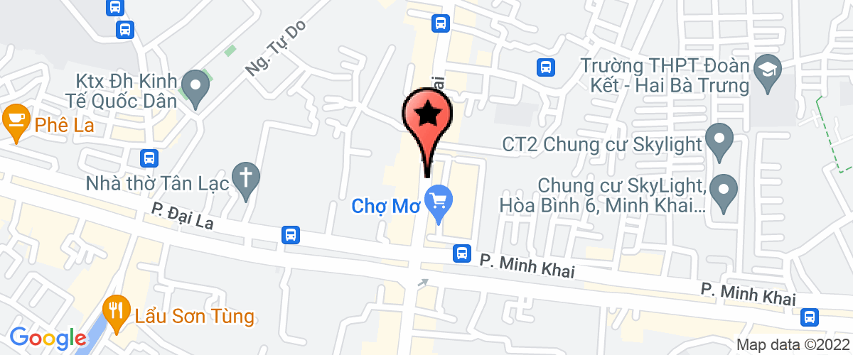 Map to Sunrise Viet Nam Construction and Trading Company Limited