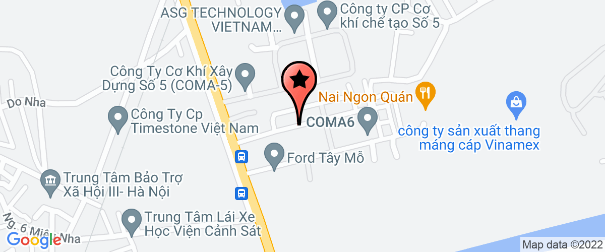 Map to Phg Viet Nam Industry Corporation