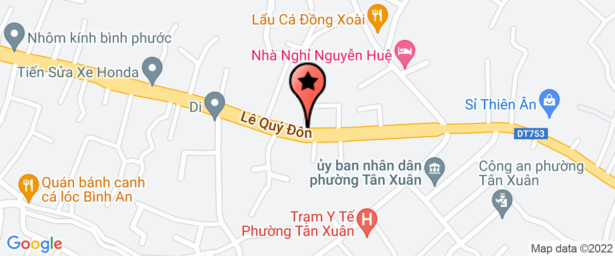 Bản đồ đến địa chỉ Công Ty TNHH Một Thành Viên Xây Dựng Cơ Khí Quang Trung