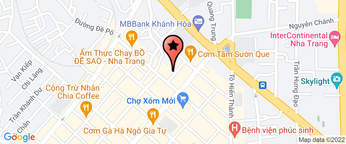 Bản đồ đến địa chỉ Công Ty TNHH Thương Mại Yến Trang Kh