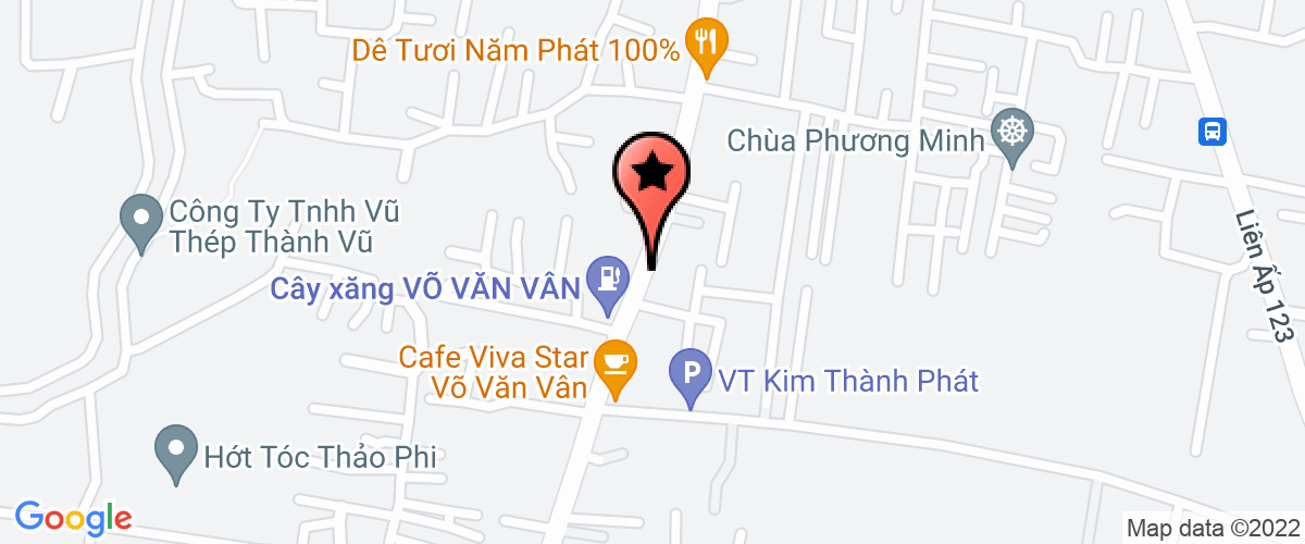 Map to Viet Uc Travel Company Limited