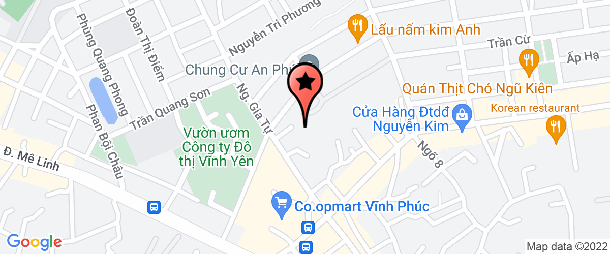 Bản đồ đến địa chỉ Công Ty TNHH Sản Xuất Và Thương Mại Đại Tín