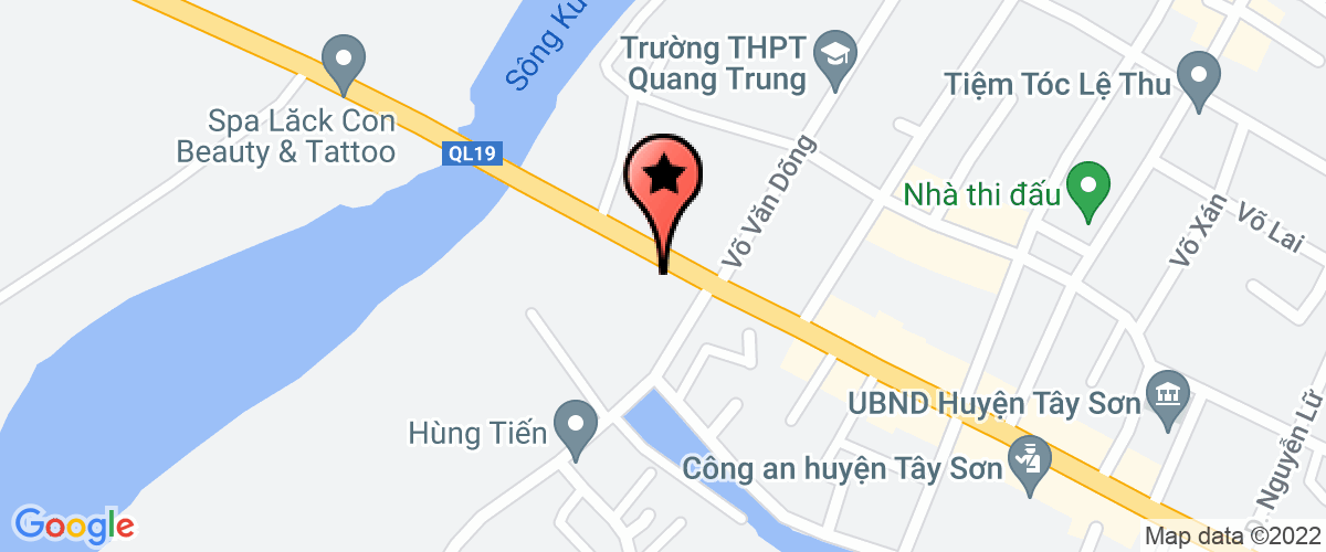 Bản đồ đến địa chỉ Công Ty Trách Nhiệm Hữu Hạn Rượu Bình Định