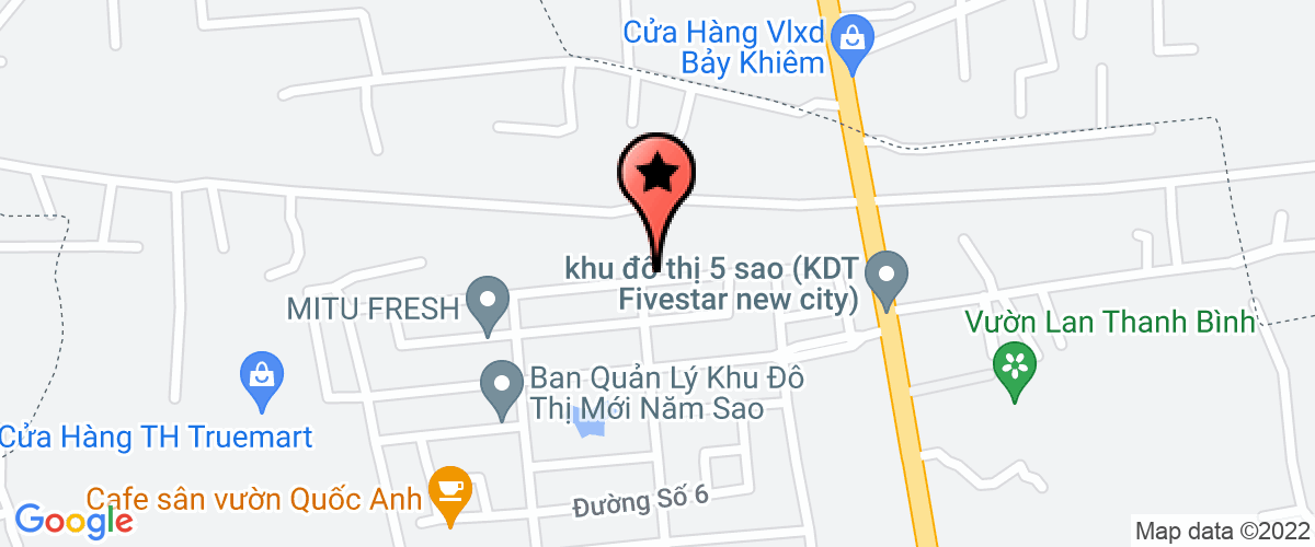 Bản đồ đến địa chỉ Công Ty TNHH Thiên Nam An