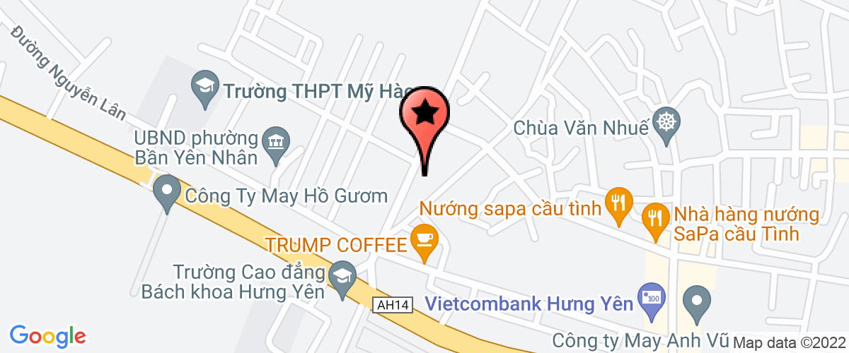 Map to Bac Hung Hai Security Service Company Limited