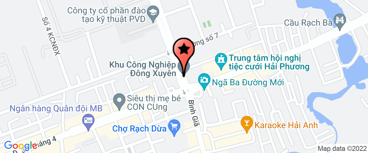 Bản đồ đến địa chỉ Công ty CP Hàng Hải Mermaid Việt Nam