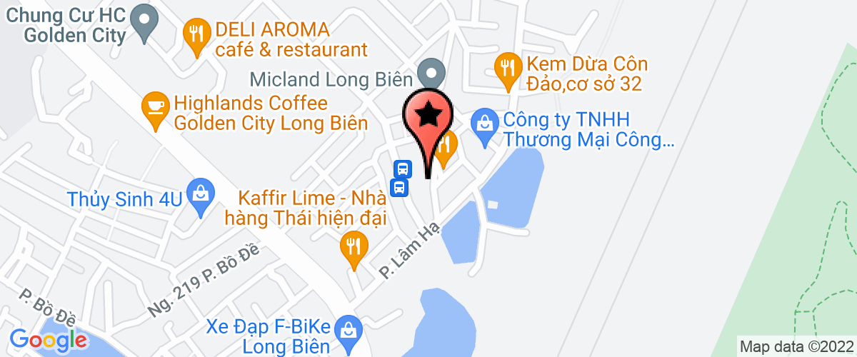 Map to Truong Son 27.7 Ha Noi Trading Joint Stock Company