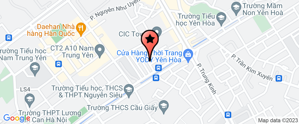 Bản đồ đến địa chỉ Công ty TNHH kinh doanh thương mại và dịch vụ tổng hợp Thành Nam
