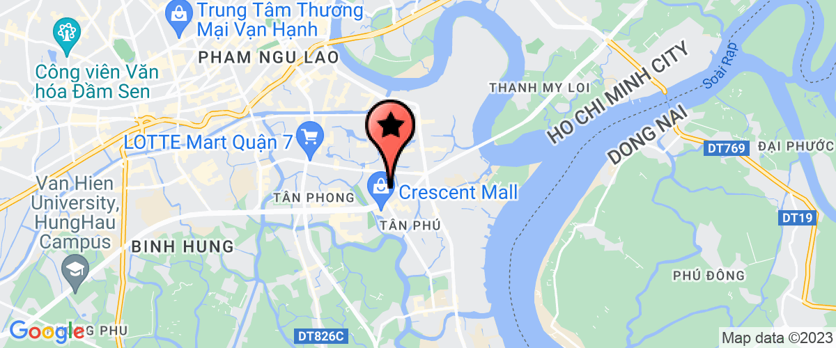 Bản đồ đến địa chỉ Công Ty TNHH Dịch Vụ Đầu Tư Atm