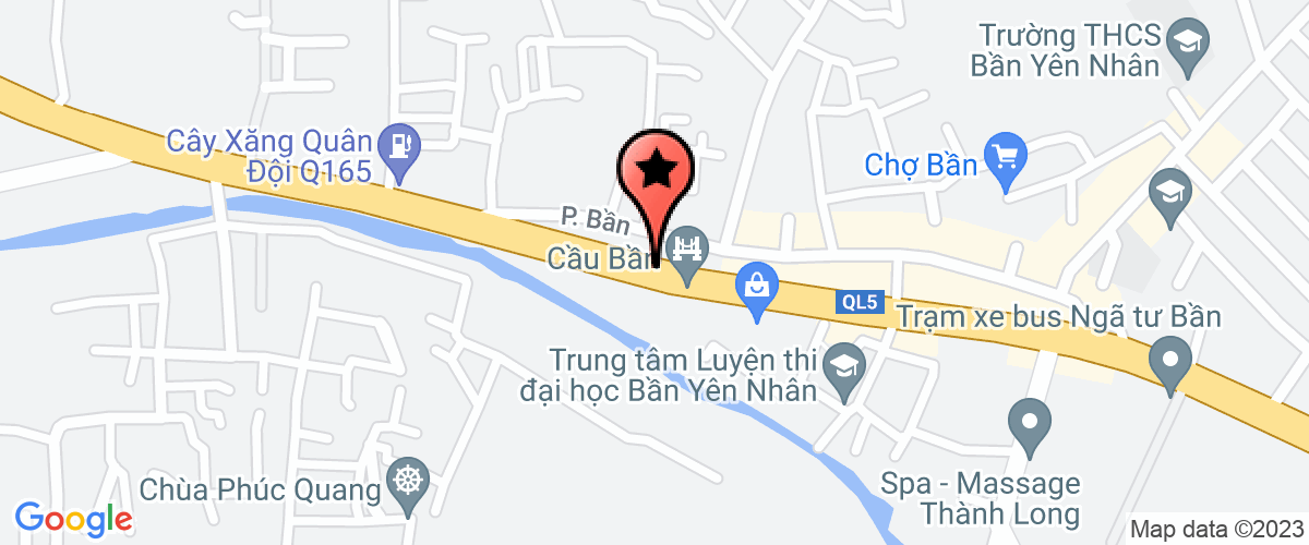 Bản đồ đến địa chỉ Công ty TNHH thương mại và dịch vụ Giang Nam