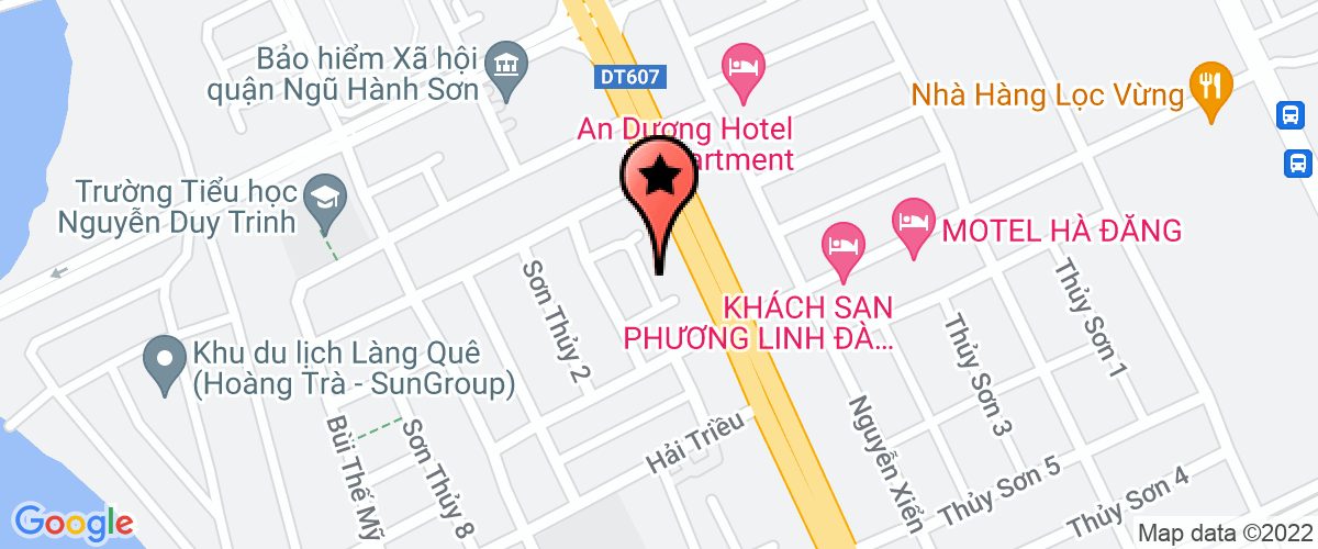 Map to Ngoc Nguyen Tran Design Construction Company Limited