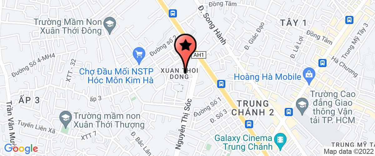 Bản đồ đến địa chỉ UBND Xã Xuân Thới Đông - Huyện Hóc Môn