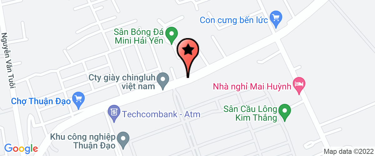 Map to Han Viet Fresh Food Company Limited