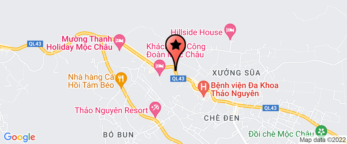 Bản đồ đến địa chỉ Công Ty Trách Nhiệm Hữu Hạn Tuyết Sơn Sơn La