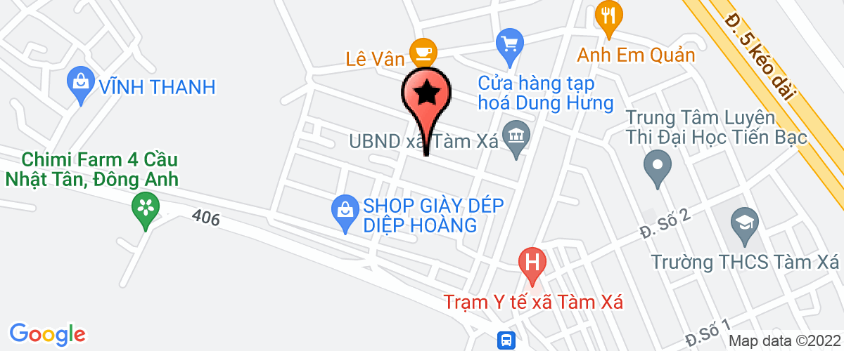 Map to Tien Hai Business and Trading Company Limited
