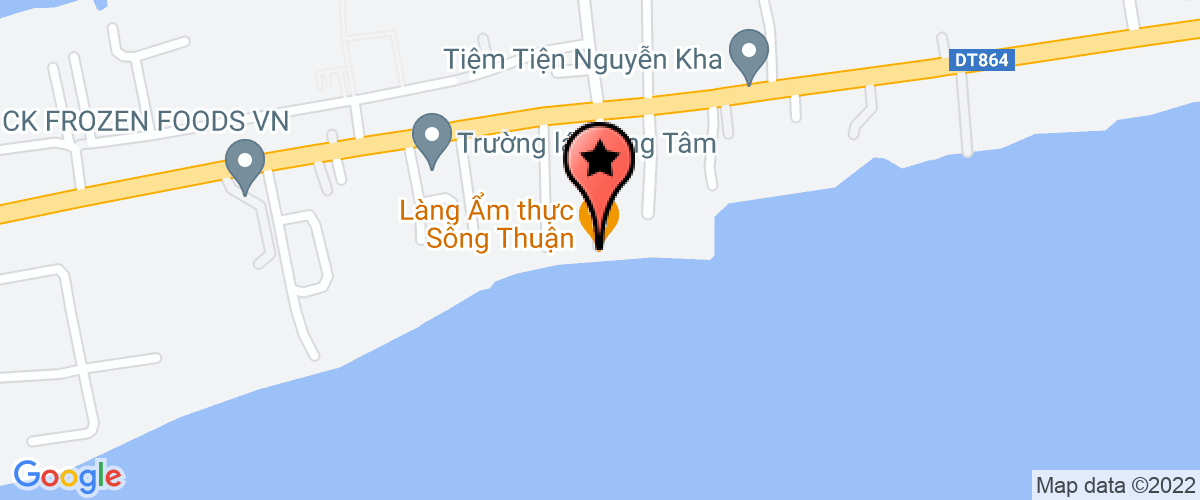 Bản đồ đến địa chỉ Công Ty Trách Nhiệm Hữu Hạn Làng Ẩm Thực Sông Thuận