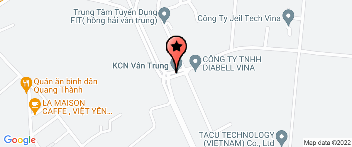 Bản đồ đến địa chỉ Công ty TNHH RISUN Việt Nam