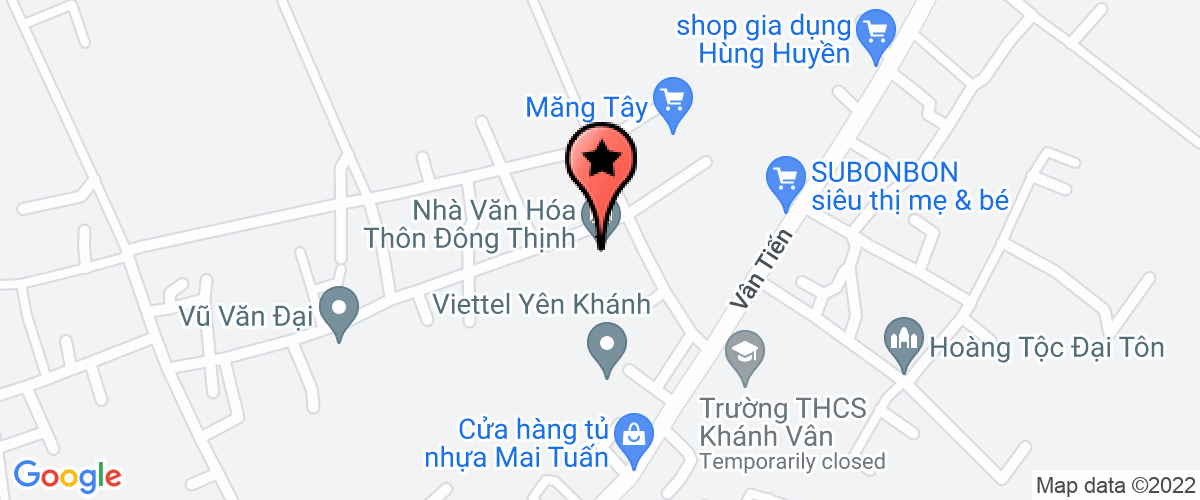Bản đồ đến địa chỉ Công Ty Trách Nhiệm Hữu Hạn May Mặc Dts Việt Nam