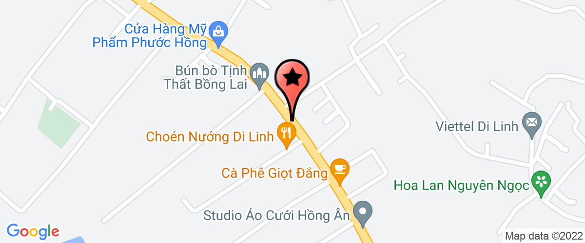 Bản đồ đến địa chỉ Công Ty TNHH Thương Mại Dịch Vụ Xuất Nhập Khẩu Thái Thanh Di Linh